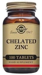 Chelated Zinc Solgar Zinc Quelado (100 uds)