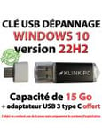 Clé USB de dépannage Windows 10 version 22H2 (Klink PC)