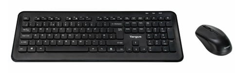 Targus Full size 2.4 GHz Wireless Keyboard and Mouse Combo (Nordic Layout)