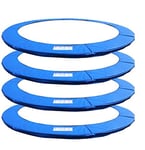 ULTRAPOWER SPORTS Coussin de Protection pour Trampoline Rond de Ø 245cm 8FT, Ø 305cm 10FT 6barres, Ø 305cm 8barres, Ø 366cm 12FT, Ø 396cm 13FT, Ø 430cm 14FT destiné au Remplacement - Bleu 430cm