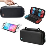 Green Logo CoralPanda Nintendo Switch/Oled Hard Case ++ Nuglas Screen Protector