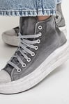 CONVERSE Femme Chuck Taylor All Star Move LTD Sneaker, White Smoke in, 35 EU