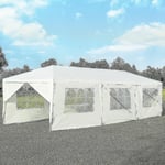 10\"x30\"" Utomhusfest Bröllop Tält Baldakin Heavy Duty Gazebo Paviljong 8 Sidovägg Op3936wh null none"