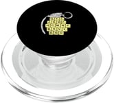 Jeu de blocs de lettres amusant Choisissez soigneusement vos mots PopSockets PopGrip pour MagSafe