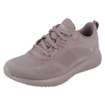 'Ladies Skechers' Bobs Sort Trainers With Memory Foam - Tough Talk