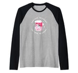 Lactose Tolerance Dairy Cow Milk Lover Lactose Tolerant Raglan Baseball Tee