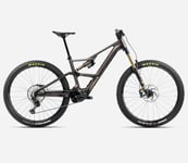 Orbea Orbea Rise LT M10 630Wh | Elcykel MTB Heldämpad 150/160 | 85Nm | Extra lätt | Cosmic Carbon View / Golden Sand