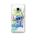 ERT GROUP Coque de téléphone Portable pour Samsung S9 Original et sous Licence Officielle Disney Motif Stitch 008 Parfaitement adapté à la Forme du téléphone Portable, partiel imprimé