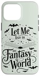 Coque pour iPhone 16 Pro Max Magical Fairies and Dragons Amoureux de livres