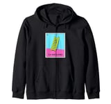 Funny Mexican Bingo Game La Escaler Zip Hoodie