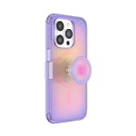 PopSockets: PopCase PlantCore pour MagSafe - Coque à base de plantes pour iPhone 14 Pro avec un Support et Poignée PopGrip Slide Repositionnable avec Top interchangeable - Aura