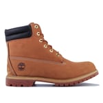 Timberland Womenss Waterville 6 Inch Double Collar WP Boots in Wheat - Natural material_Leather - Size UK 4.5