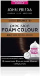 John Frieda Precision Foam Colour 4N, Salon-Finish Dark Natural Brown Hair Dye,