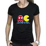 ABYSTYLE - PAC-Man - Tshirt - Game Over - Women - Black (L)