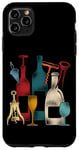 iPhone 11 Pro Max Sommelier Wine Drinking Tasting Retro Corkscrew Wine Opener Case