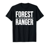 FOREST RANGER PARKLANDS WILDLIFE LAW ENFORCEMENT COSTUME T-Shirt