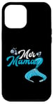 Coque pour iPhone 12 Pro Max Mer Mama Fête des Mères Sirènes Mère