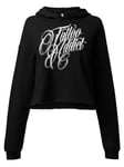 Tattoo Addict Crop Hoodie