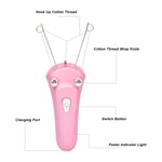 Cotton Thread Epilator With LED Light Design Electric Facial Threading Hair