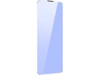 Tempered Glass With Dust Coating And Blue Light Filter 0.3Mm Baseus Crystal For Iphone 14/13/13 Pro (2Pcs)