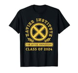 Marvel X-Men Xavier Institute Class of 2024 Grad Graduation T-Shirt