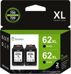 62Xl Schwarz Remanufacturées Pour Hp 62 Pour Cartouche Hp 62 Pour Hp Cartouche 62Xl, Encre 62 Pour Cartouche Hp 62 Noir Pour Hp Envy 5640 5540 7640 5644 5642 Officejet 200 250 5740[DYJ070676]