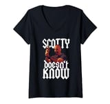 Scotty Doesn't Know Quote V-Neck T-Shirt