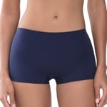 Mey Truser Natural Second Me Shorts Midnattsblå bomull X-Large Dame