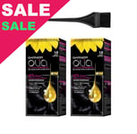 Garnier Olia 1.0 Deep Black Hair Color 100% Ammonia Free 2-Pack