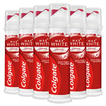 Colgate Max White Luminous Toothpaste 6 x 100ml, Teeth Whitening Toothpaste with Clinically Proven Formula that Removes Up to 100% of Surface Stains