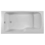 Baignoire rectangulaire Bain-Douche Malice 160x85cm Blanche Jacob Delafon E6D146L-00