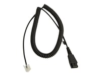 Jabra - Câble pour casque micro - Déconnexion rapide pour RJ-45 - pour Siemens OpenStage