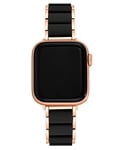 Anne Klein Bracelet chaîne tendance pour Apple Watch, sécurisé, réglable, bracelet de rechange pour Apple Watch, s'adapte à la plupart des poignets