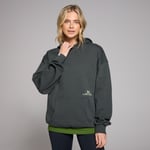 MP Women's Retro Oversized Hoodie - Washed Black - XXS-XS