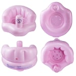 PVC Baby Inflatable Bath Chair Portable Baby Bath Stool Infant Training Sofa