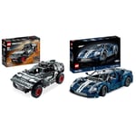 LEGO 42160 Technic Audi RS Q e-tron Remote Control Rally Car Toy, Dakar Rally Off-Road Car Model & 42154 Technic 2022 Ford GT Car Model Kit for Adults to Build, 1:12 Scale Supercar