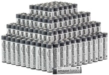 Amazon Basics Lot de 200 piles Alcaline AAA industrielles