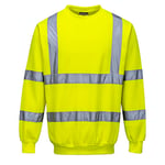 Portwest hi-vis collegegenser gul-m