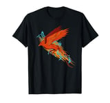 Harry Potter Fawkes the Phoenix in Flight T-Shirt