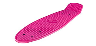 Ridge Skateboards Mini Cruiser Deck Plateau de Skateboard, Rose, 22" x 6", fabriqué au Royaume-Uni, 55cm