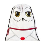 Harry Potter Hedwig Plush Drawstring Bag