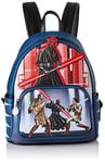 Loungefly - Disney - Star Wars - Darth Maul Villains - Sac à dos - Amazon Exclusive - Premium Vegan Leather - Idée cadeau - Marchandise officielle - pour garçons, filles, hommes et femmes