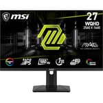 MSI MAG 274QRF QD E2 écran gaming 27 pouces WQHD - Dalle Rapid IPS Quantum Dot 2560 x 1440, 180 Hz / 1ms, gamme de couleurs sRGB 120%, DisplayHDR 400 - DP 1.4a, HDMI 2.0b, USB Type-C