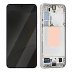 Samsung Screen for Samsung Galaxy S24 LCD + Touch Panel + Original Chassis, Grey