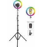 Pack Vlogger Ring Light Movin Photo RGB XL