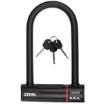 ZEFAL K-Traz U20 - Antivol U Vélo Haute Sécurité - Arceau en Acier - Antivol Velo U à Clé - Cadenas U Sécurité Maximale Pour Vélo, Trottinette Electrique, VAE - Antivol SRA