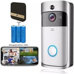 Wireless WiFi Video Doorbell Smart Phone Camera Door Bell Ring Intercom Security