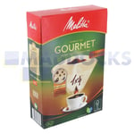 Original Melitta Gourmet Intense 1x4 Type Coffee Filters (Pack of 80)