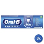 3x Oral-B Toothpaste 75 Ml. Pro Expert Deep Cleaning