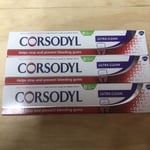 Corsodyl Ultra Clean Toothpaste New 75 ml X3 Expiry:- 2026